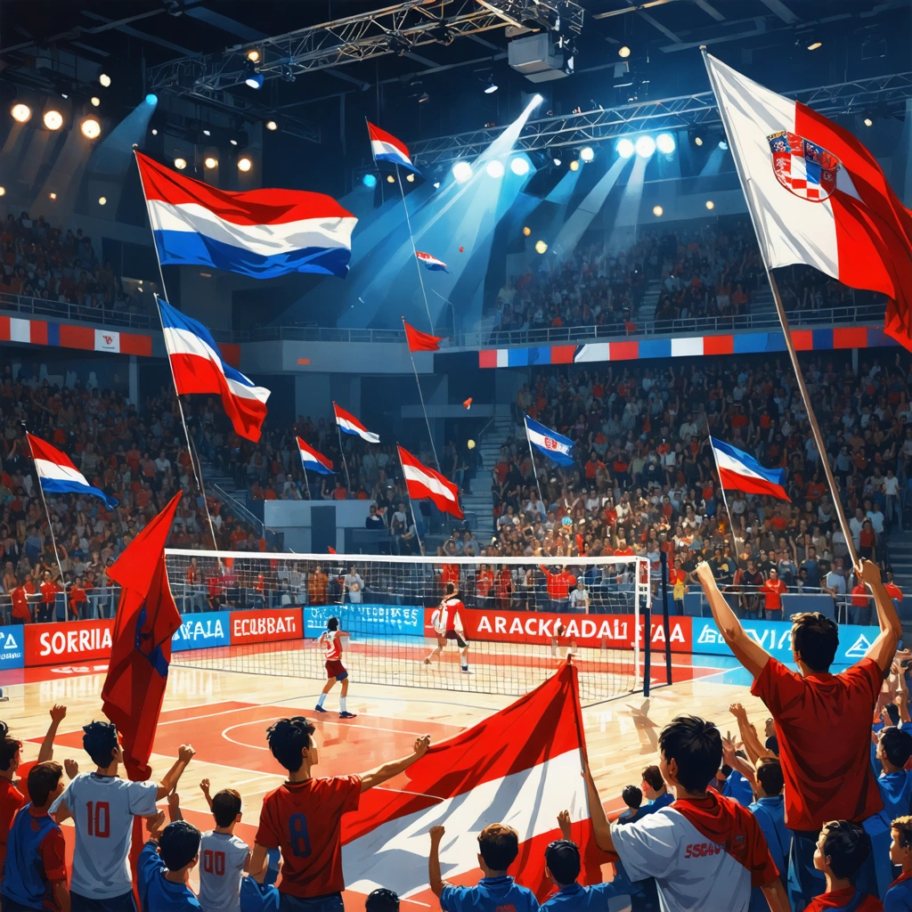 Odbojka Uživo: Utakmice Srbije i Hrvatske