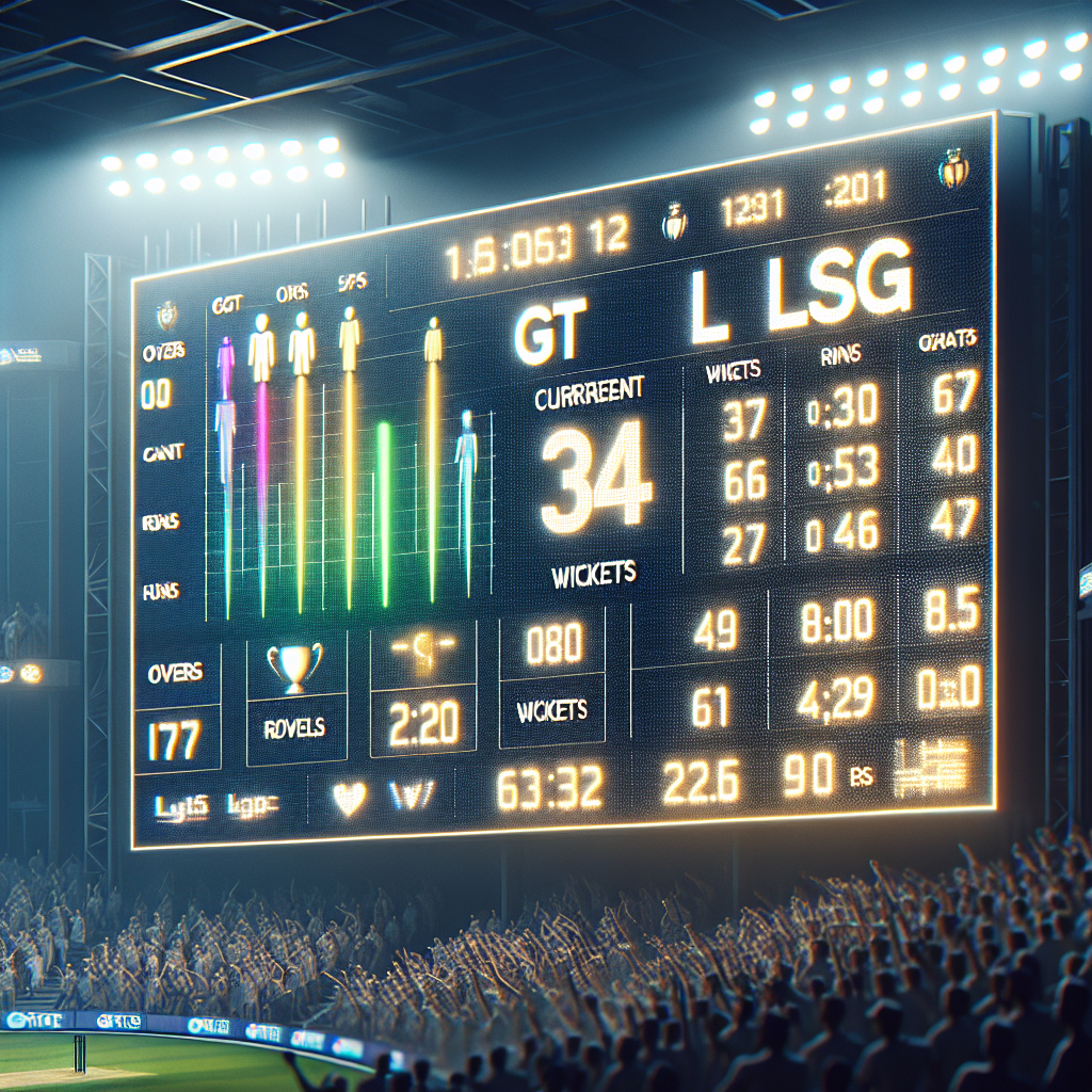 ipl live score gt vs lsg